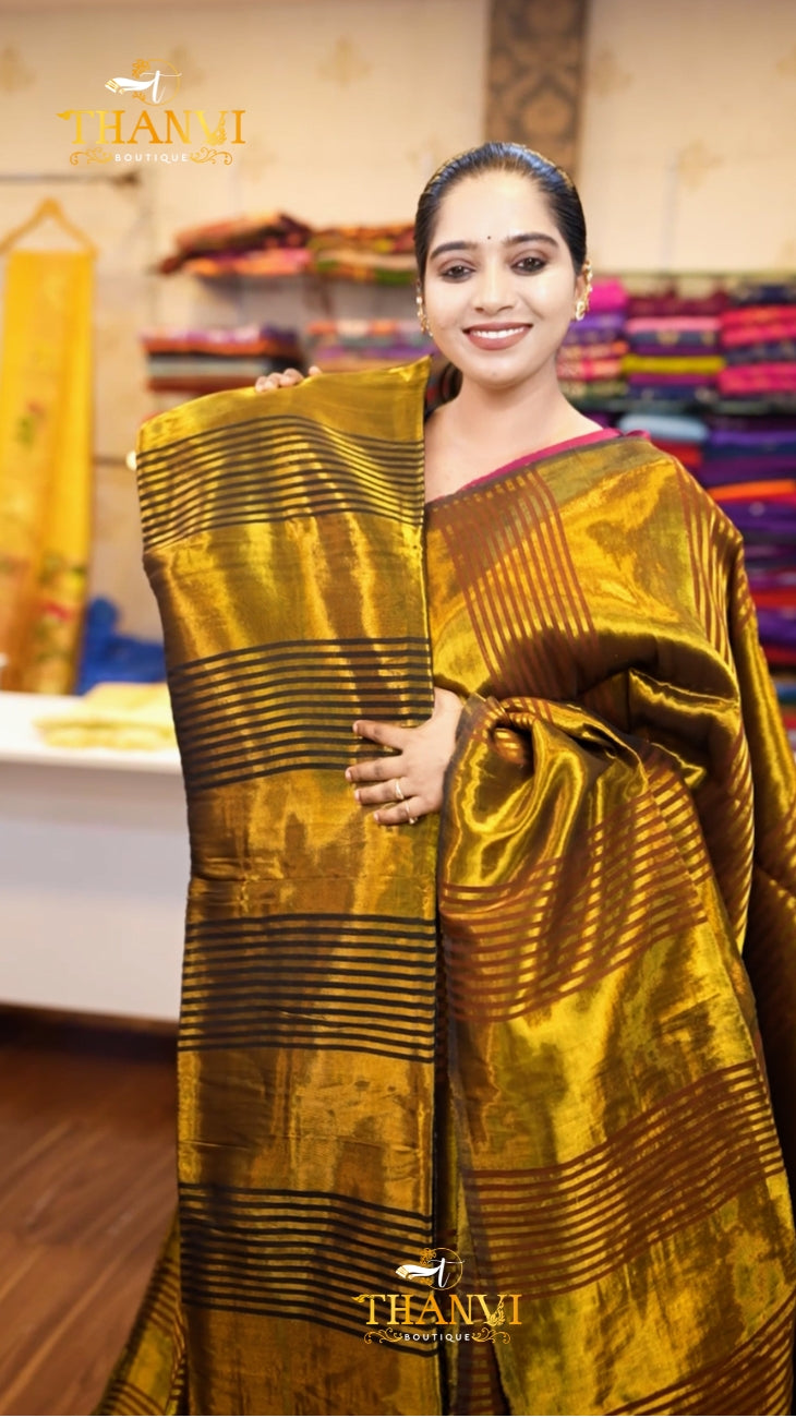 Tissue Cotton Saree