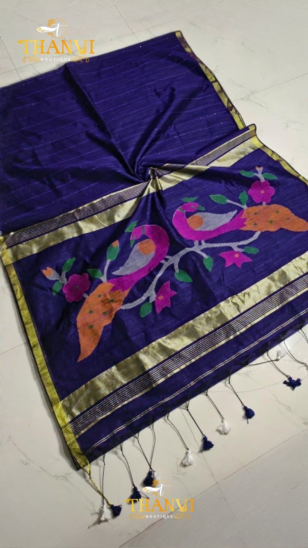 Premium Pochampally Cotton Saree