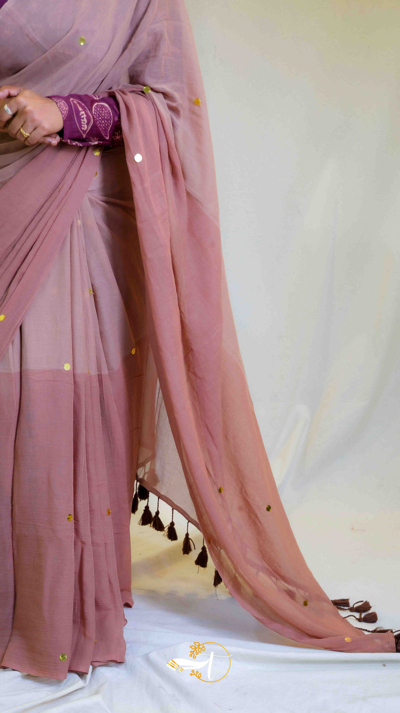 Half Mirror Saree