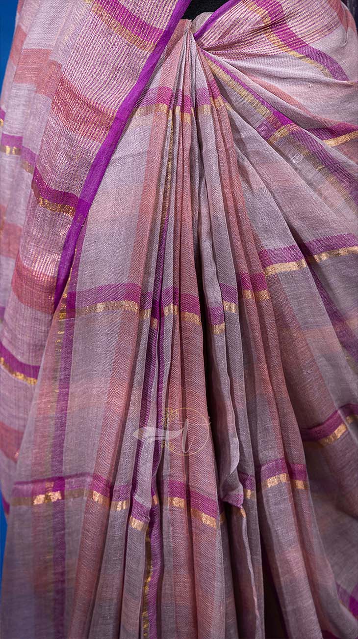 Classic Linen Saree