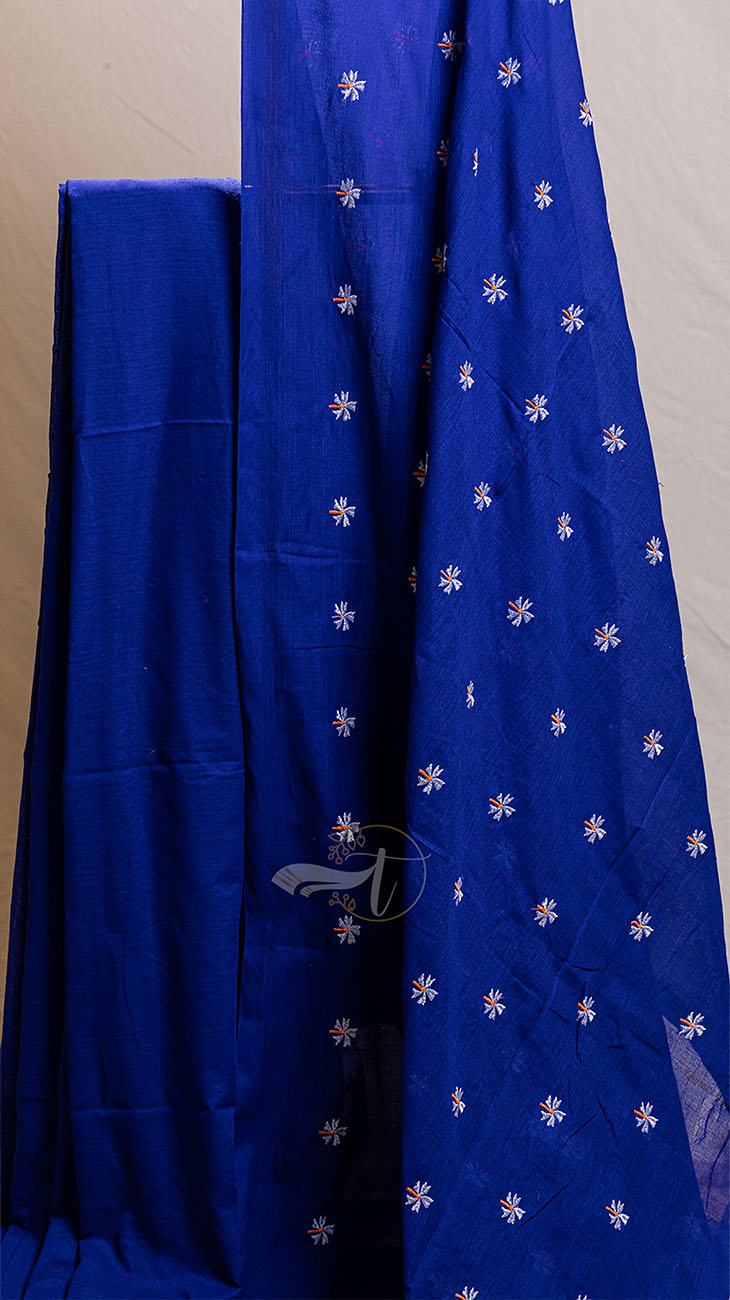 Femb Linen Cotton Low Count Saree