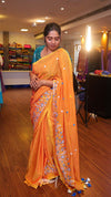 Flower Embroidery Saree