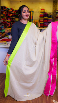String Border Saree