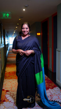 Mulberry Cotton Saree