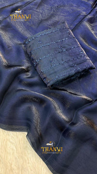 Georgette Embroidery Saree