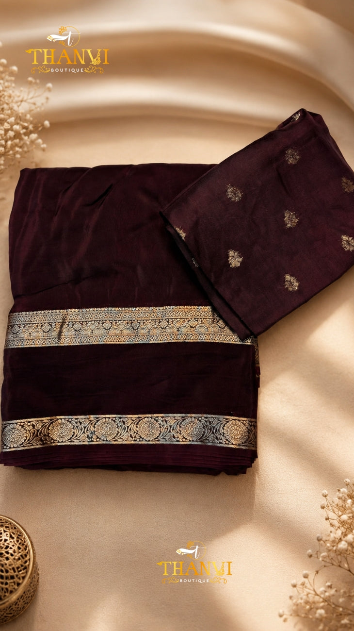 Double Layer Mysore Silk saree