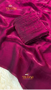 Georgette Embroidery Saree