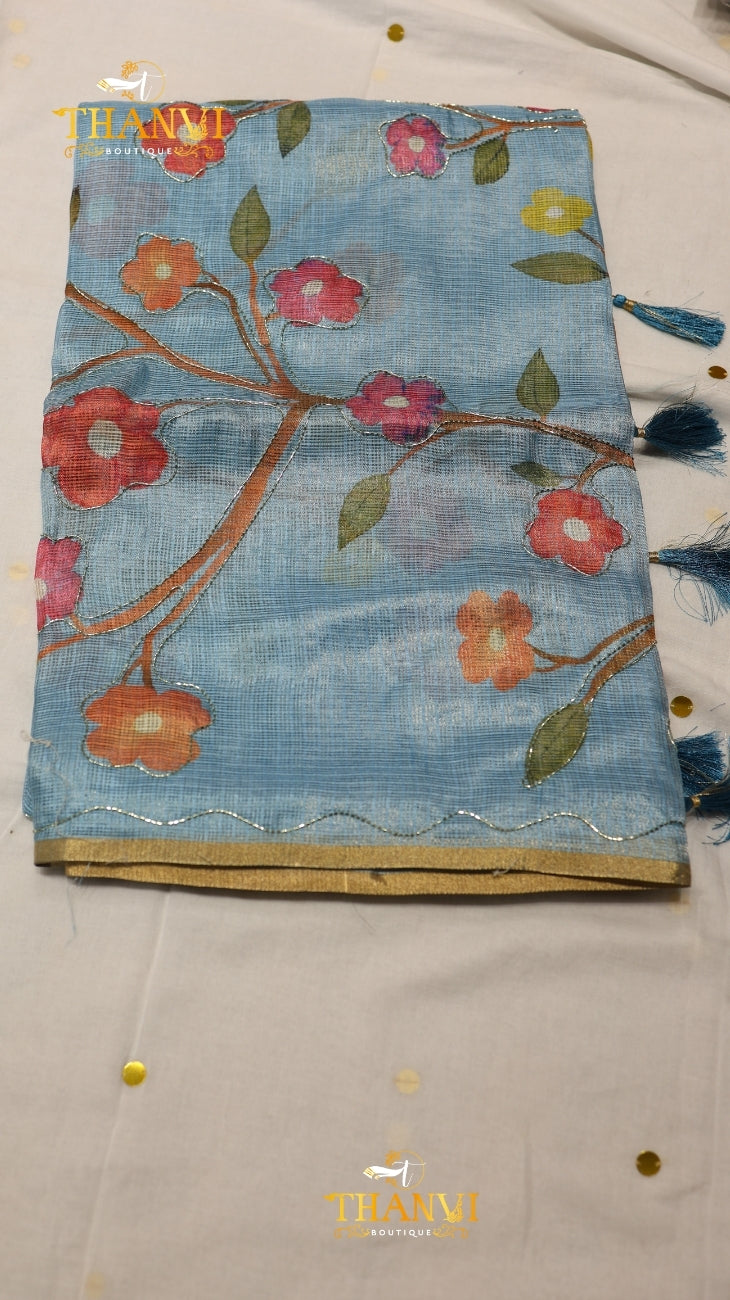 Kota Cotton Saree