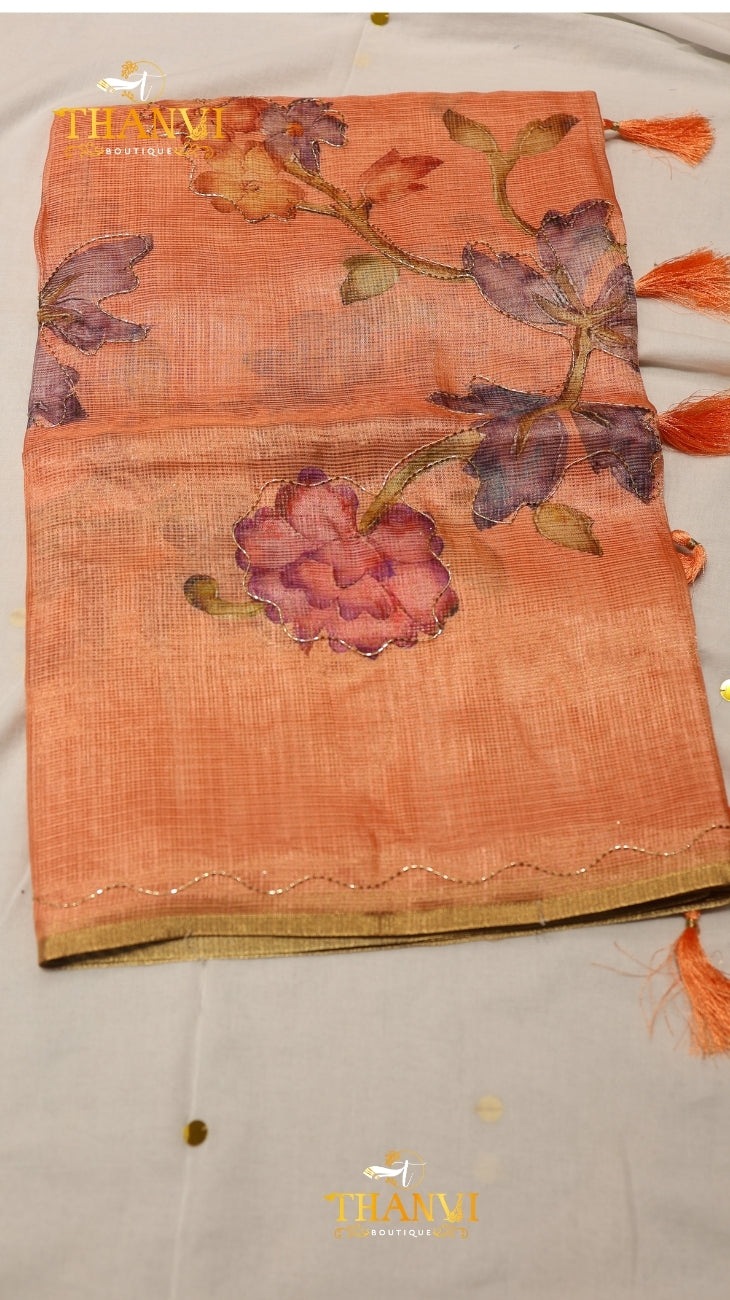 Kota Cotton Saree