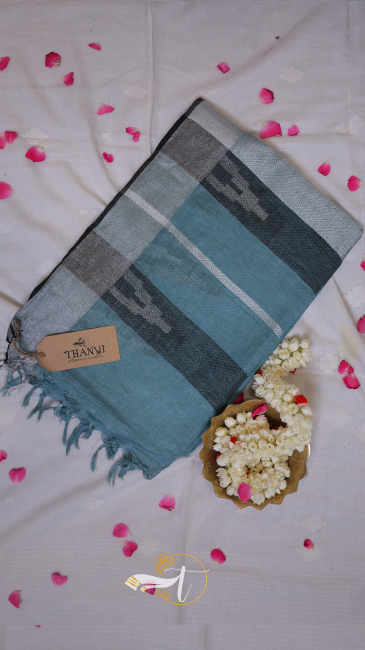 Linen Butta Saree