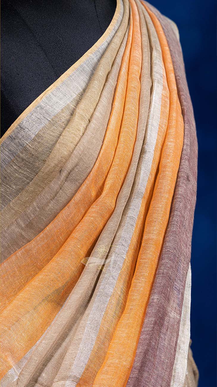 Classic Linen Saree