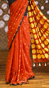 Premium Polka Dot Saree