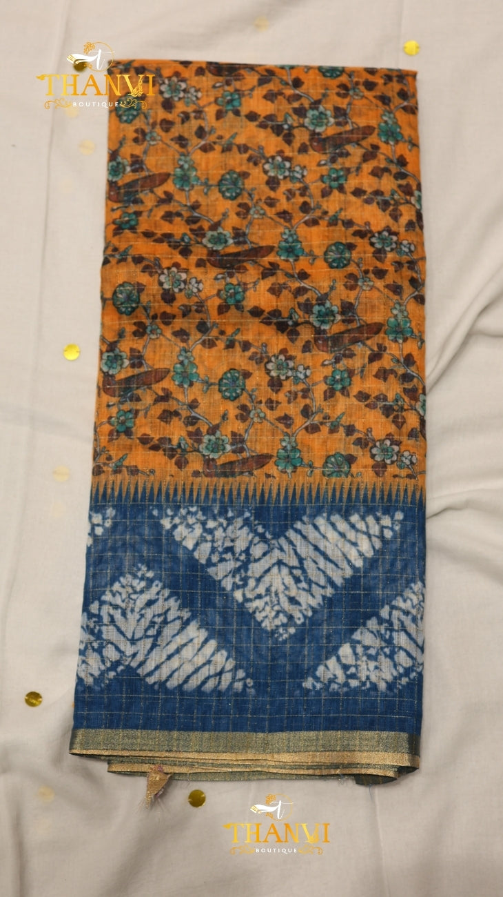 Kota Floral Saree