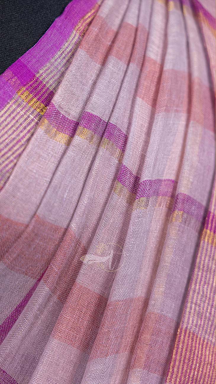 Classic Linen Saree