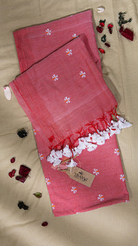 Femb Linen Cotton Low Count Saree