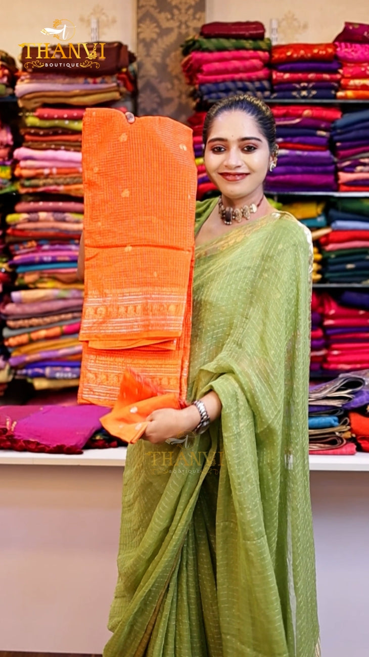 Dola peacock saree