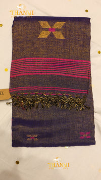 Elite Tissue Linen Saree