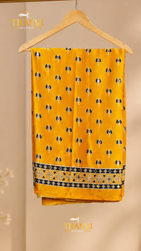 Modal Mirror silk saree