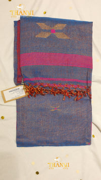 Elite Tissue Linen Saree