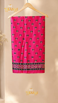 Modal Mirror silk saree