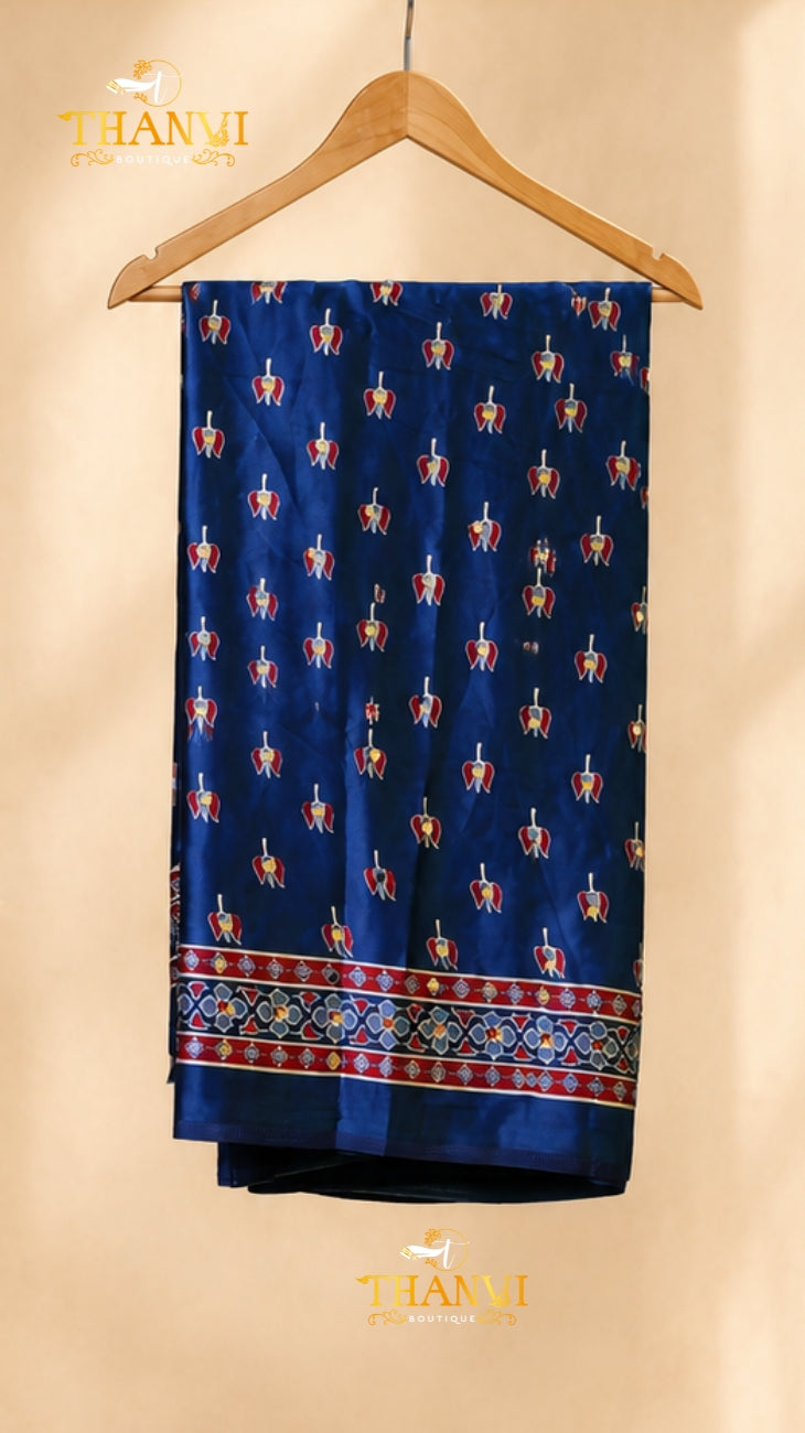 Modal Mirror silk saree
