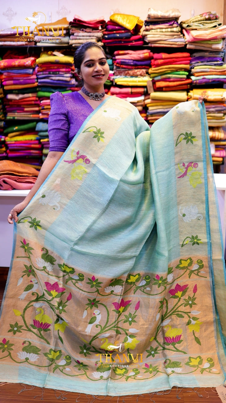 Pure Matka Silk Saree