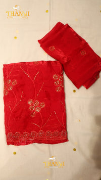 Premium Satin Saree