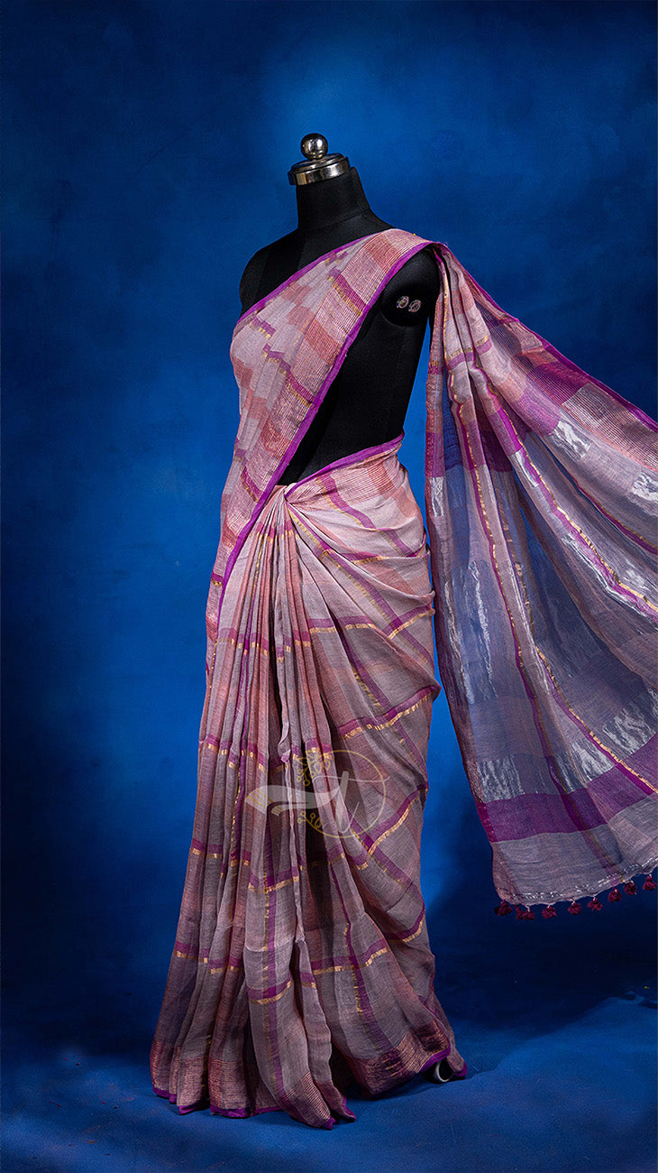 Classic Linen Saree