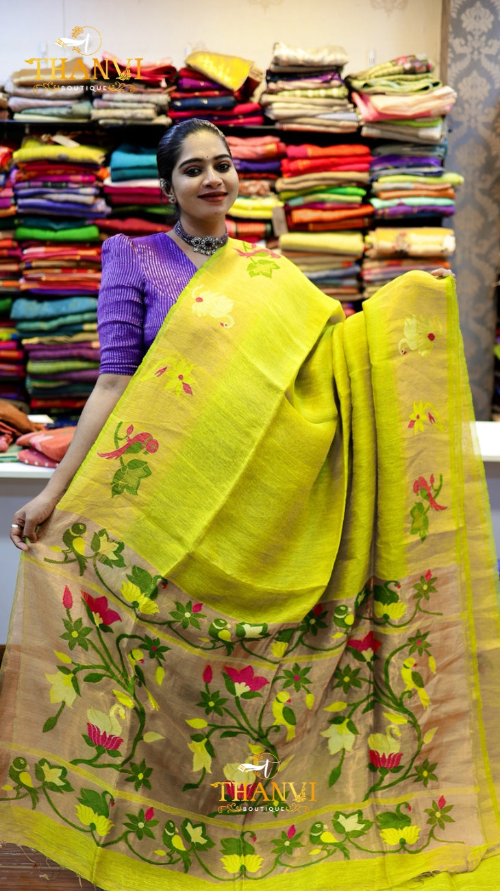 Pure Matka Silk Saree