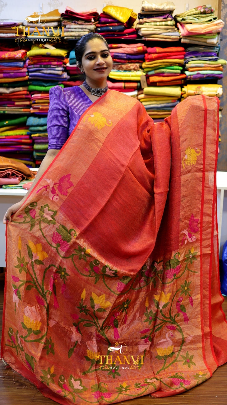 Pure Matka Silk Saree