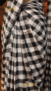 Classic Checks Saree
