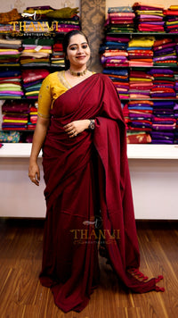 Mulberry Cotton Saree