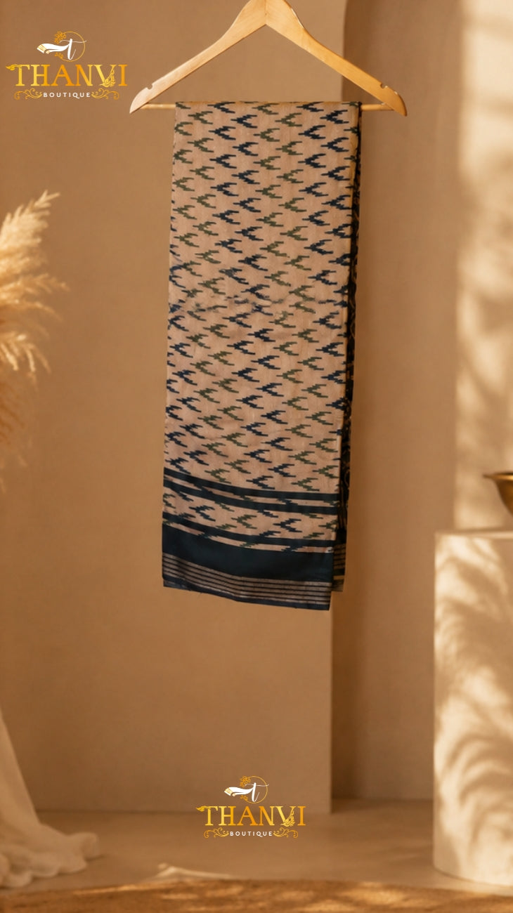 Modal Ikkath Cotton Saree