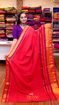 Premium Golden Zari  Saree