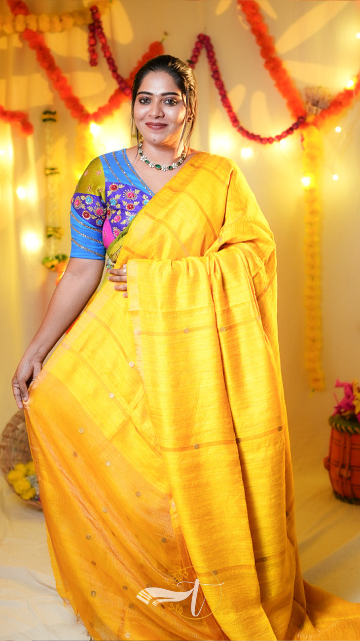 Coin Matka Saree