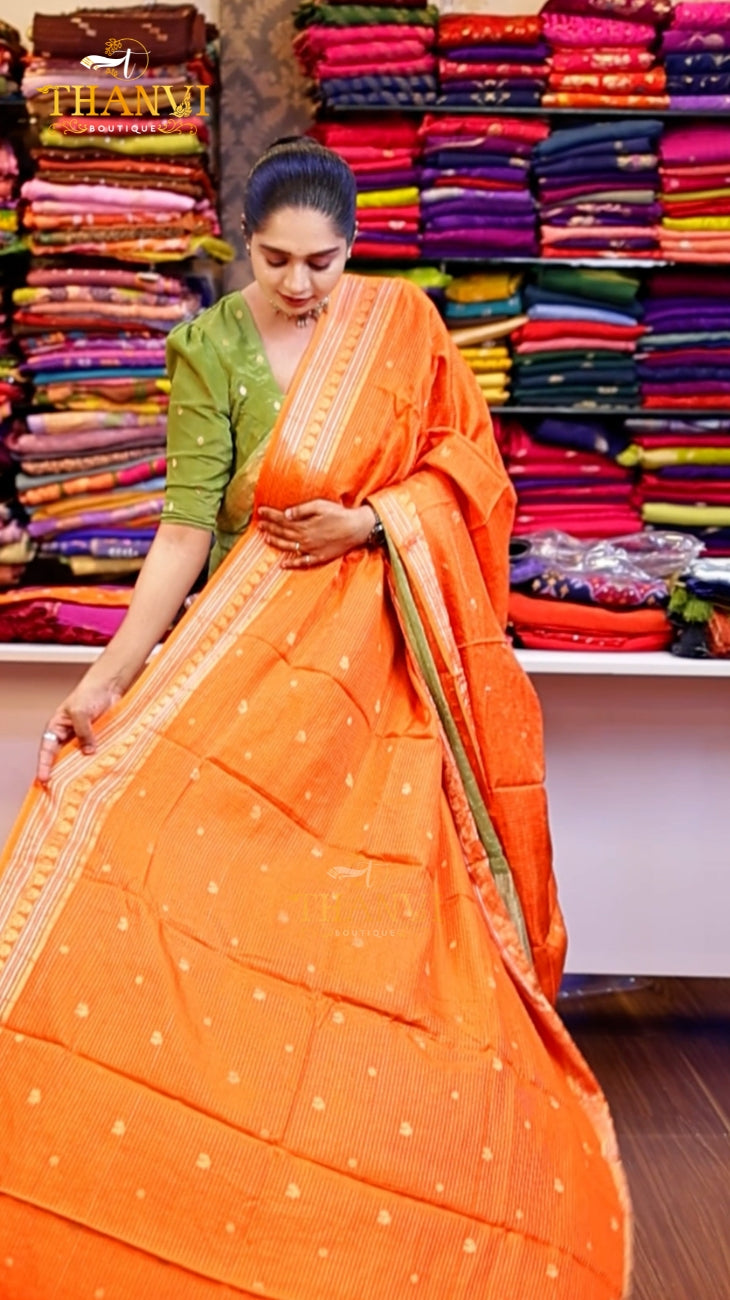Dola peacock saree