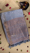 Premium Metallic Tissue Linen Saree