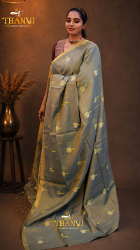Tissue Linen Saree