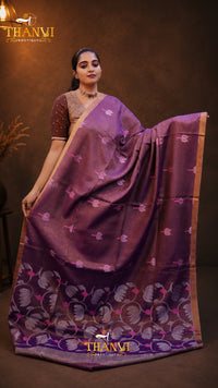 Tissue Linen Saree