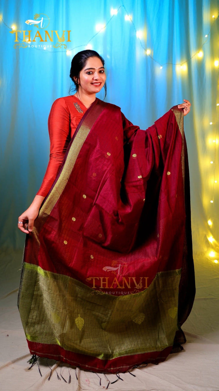 Maheshwari Silk Saree