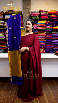 Mashru Cotton Silk Saree