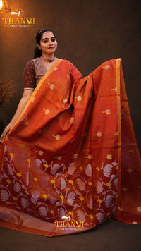 Tissue Linen Saree