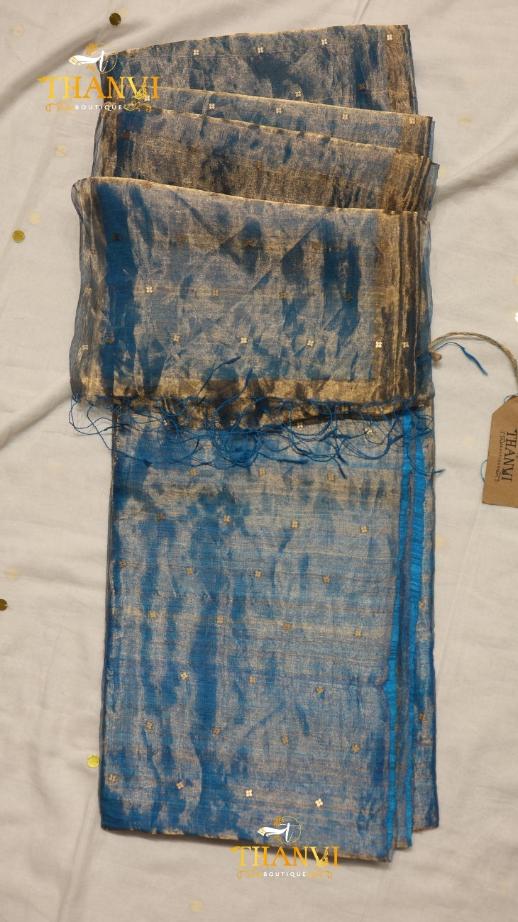 Metallic Matka Organza