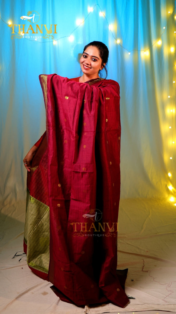 Maheshwari Silk Saree