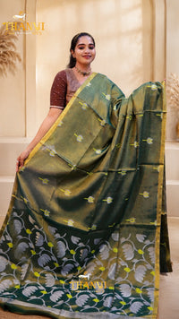 Tissue Linen Saree