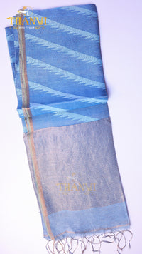 Linen Matka Saree