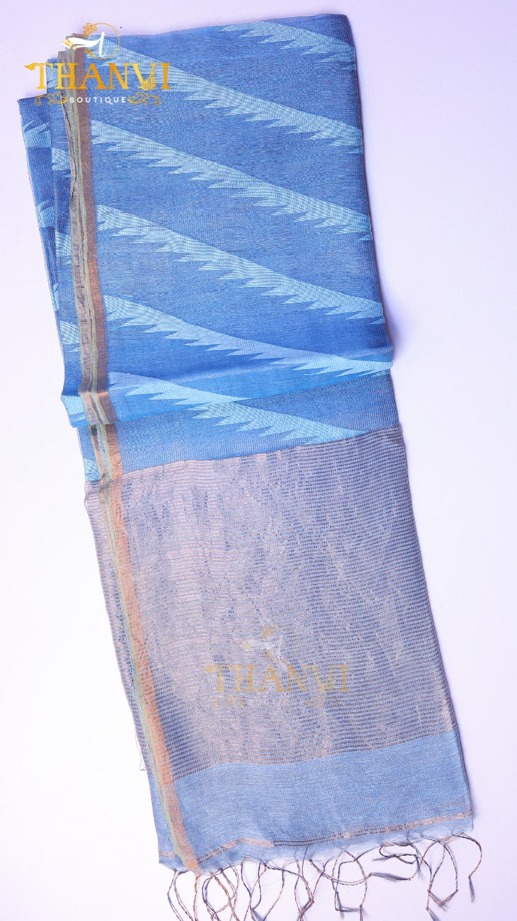 Linen Matka Saree