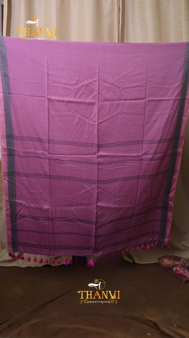 String Border Saree
