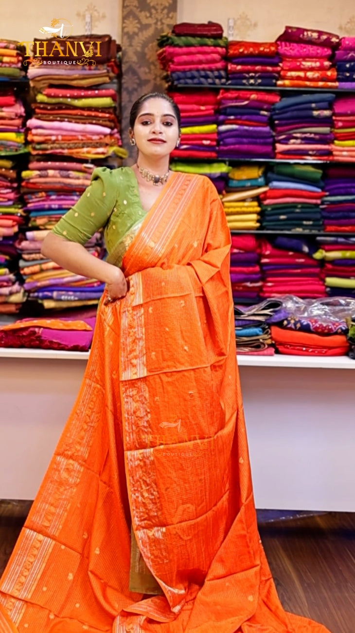 Dola peacock saree