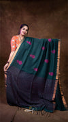 Mushroom Linen Saree